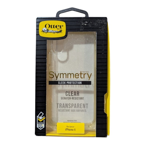 i7. Otterbox‎ Symmetry Case for Apple iPhone X - Stardust (Slightly Used) - Picture 1 of 1